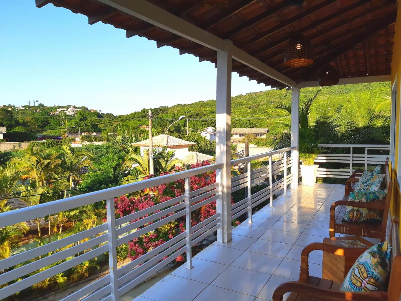 Espetacular Casa 3 SUÍTES cozinha varanda vista a passos da praia Búzios Exterior foto